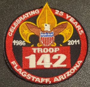 Boy Scout Troop 142 patch